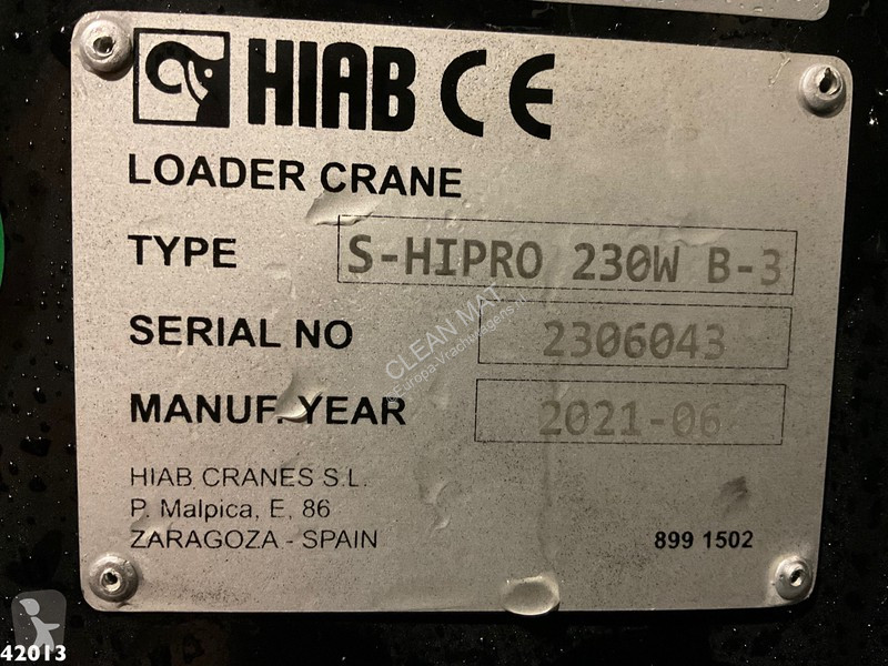 Silniční stroje DAF FAN  340 Hiab 23 ton/meter...