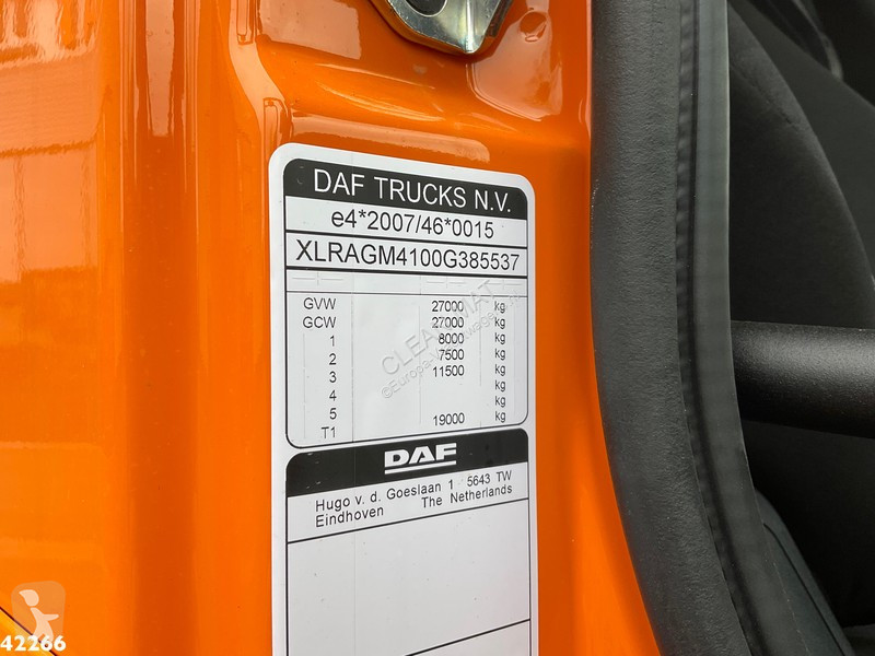 Vägmaskiner DAF FAG  300 Geesink 20m3