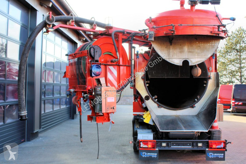 Gemeentevoertuig Scania R560 V8 8x4 Kroll 20m³...