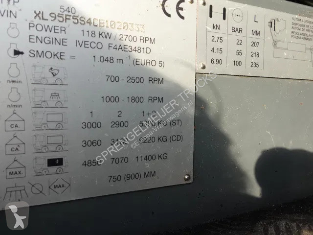 آلة لصيانة الطرق Ravo 540 SWEEPER,EURO5,AIRCO