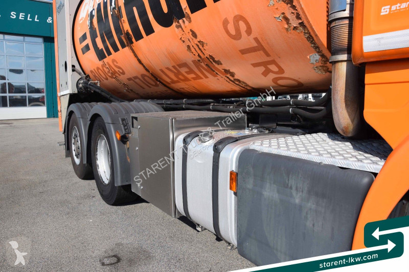 Gemeentevoertuig Scania G320 FAUN Rotopress...