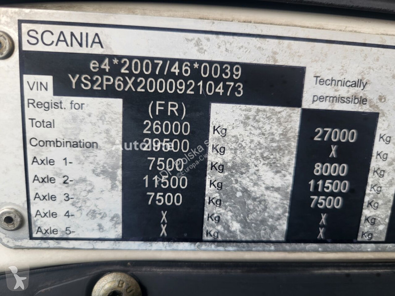 Gemeentevoertuig Scania C337.5-6