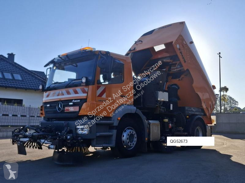 Utilaje pentru drumuri Mercedes 1829 Zamiatarka...