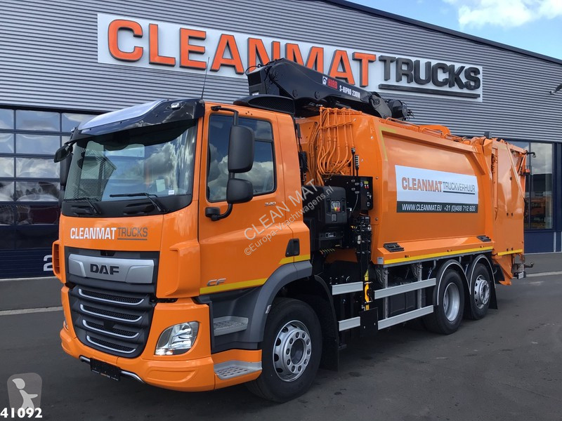 Vägmaskiner DAF FAN  340 Hiab 23 ton/meter...