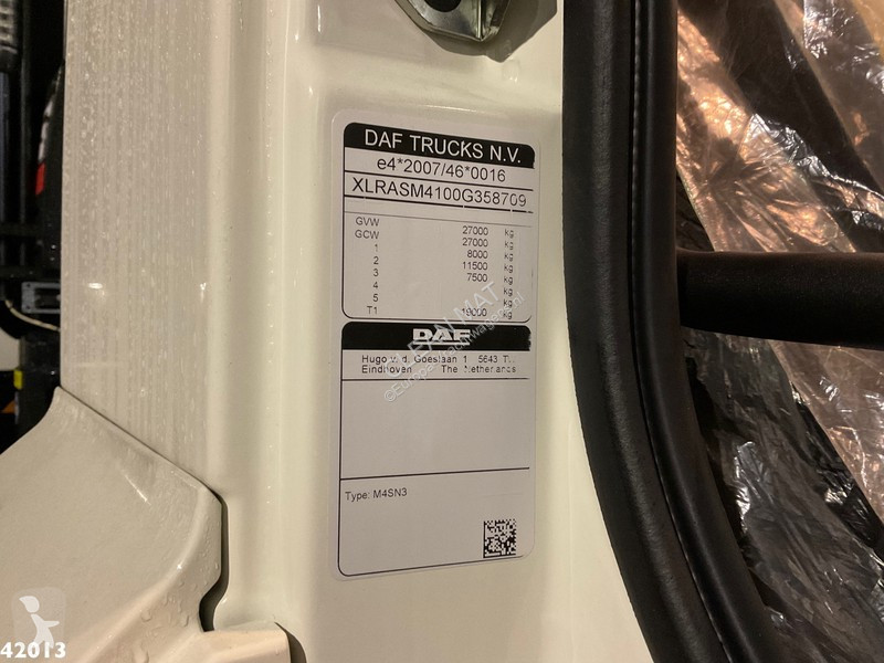 Silniční stroje DAF FAN  340 Hiab 23 ton/meter...