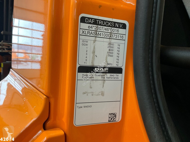 Silniční stroje DAF FAN  340 Hiab 23 ton/meter...