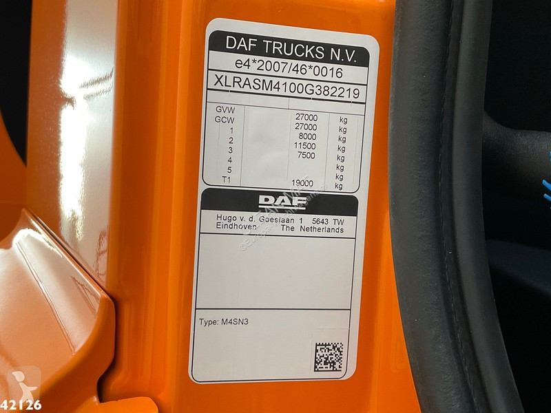 Silniční stroje DAF FAN  340
