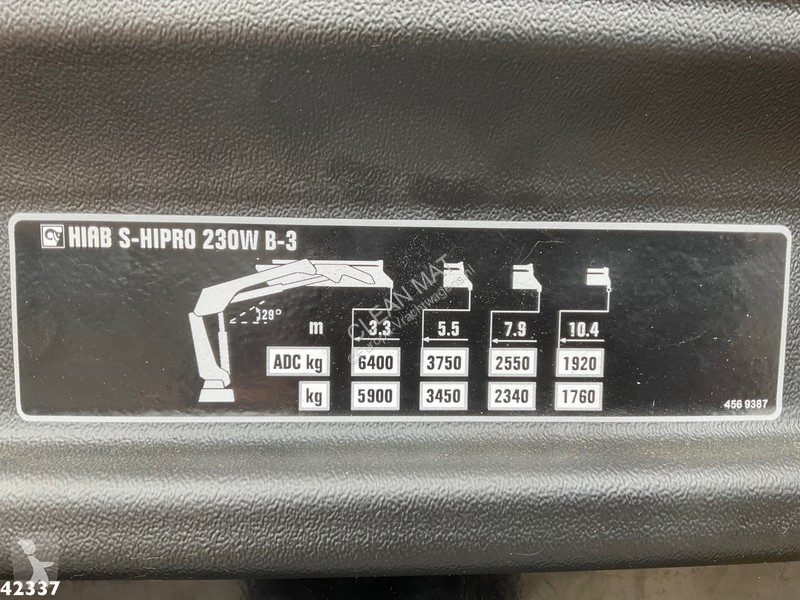 Vägmaskiner DAF FAN  340 Hiab 23 Tonmeter...