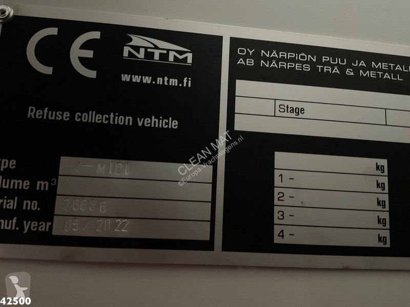 Silniční stroje Fuso Duonic 7C15 NTM 4,6 m³