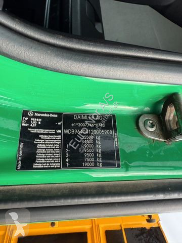 Vägmaskiner Mercedes Super 1000 Recycler