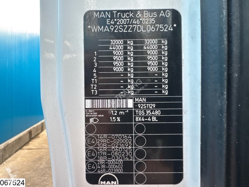 Коммунальная техника  MAN 32 480 8x4, EURO 5,...