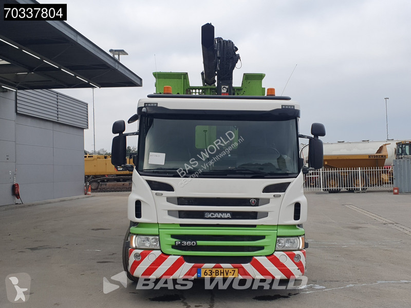 آلة لصيانة الطرق Scania P360 P 8X2 Hiab 211 BW...