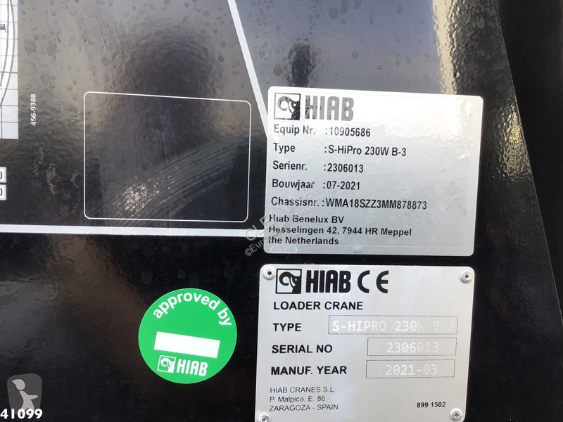 Vägmaskiner MAN TGS Hiab 23 ton/meter laadkraan