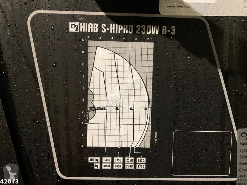 Silniční stroje DAF FAN  340 Hiab 23 ton/meter...