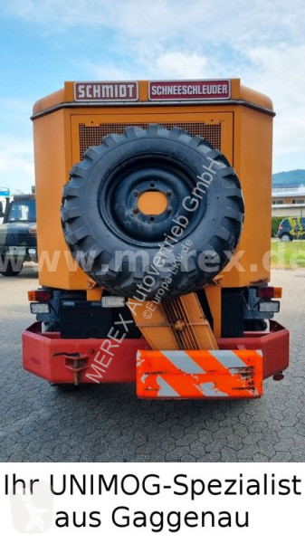 Gemeentevoertuig Unimog / 406 Cabrio - Schneefräse