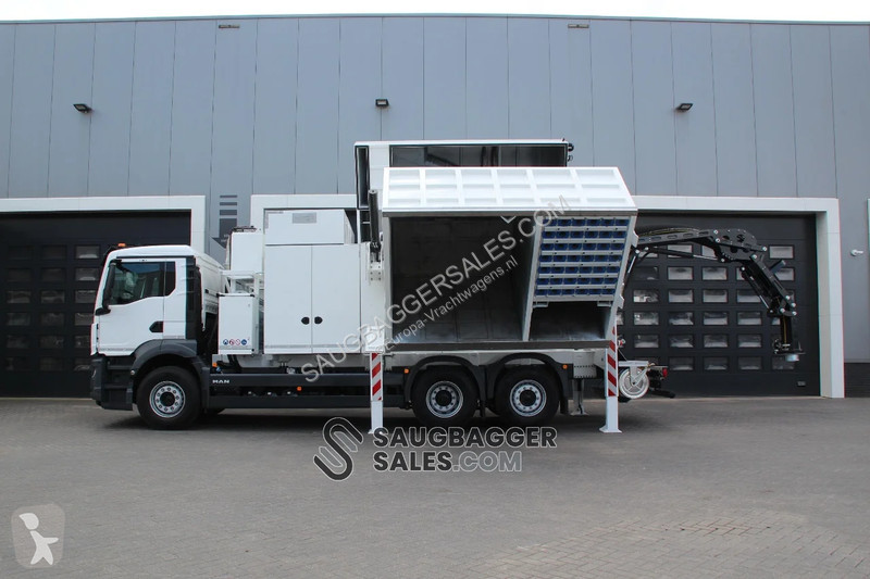 MAN MTS DINO 8 Saugbagger road network trucks