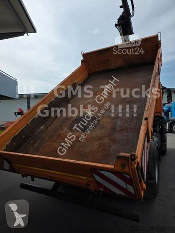 Vägmaskiner MAN TGS / 4X4 ALLRAD / Kipper + Kran