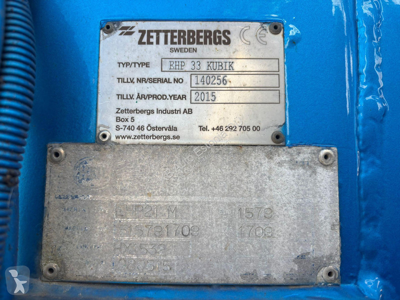 آلة لصيانة الطرق Volvo FM 460 8x4*4 ZETTERBERGS...