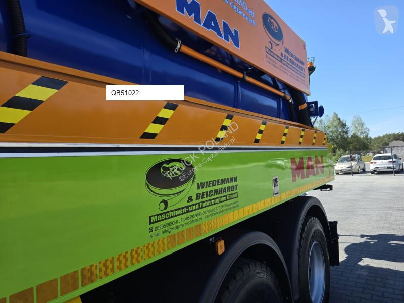 آلة لصيانة الطرق MAN SUPER 1000 6x6 WUKO RECYKLING