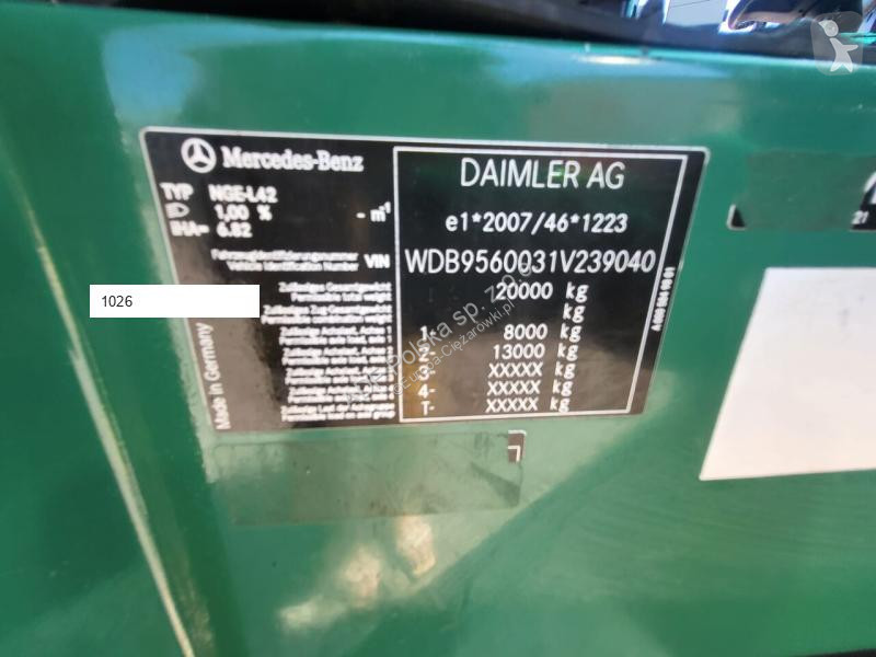 Коммунальная техника  Mercedes MF300 L200