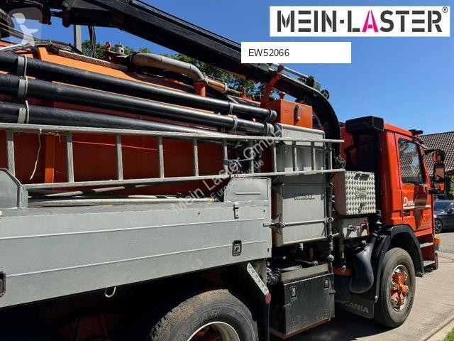 Vehículo de limpieza viaria Scania 112 6x4 Saug...