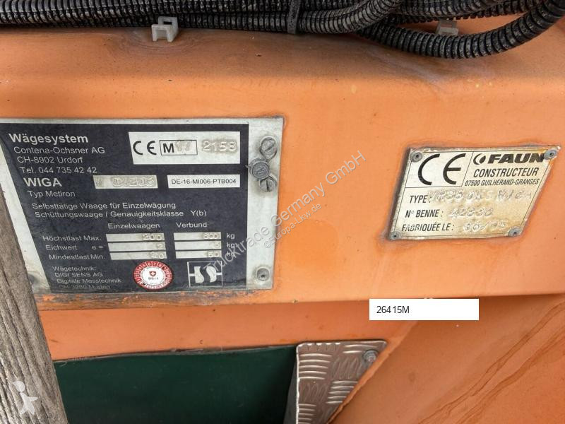 آلة لصيانة الطرق Mercedes 2128 6x2 Ochsner