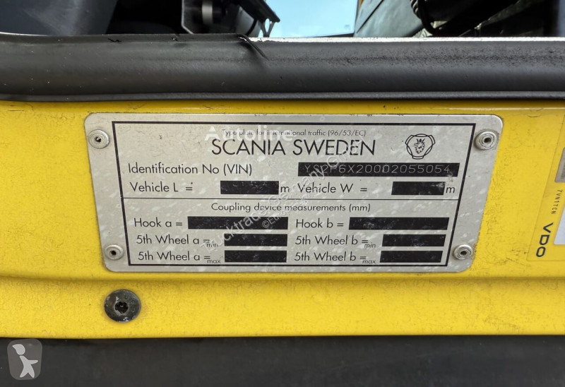 Silniční stroje Scania P310 6x2 kehrichtwagen /...
