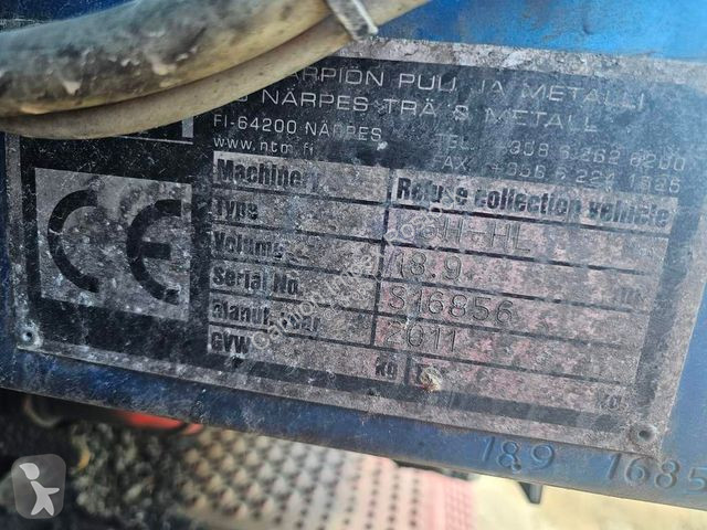 Utilaje pentru drumuri Mercedes Müll NTM 18,9...