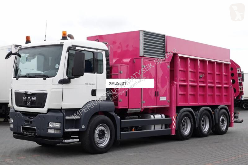 Vägmaskiner MAN TGS 35.480 / 8X4 / ASENIZACYJNY...