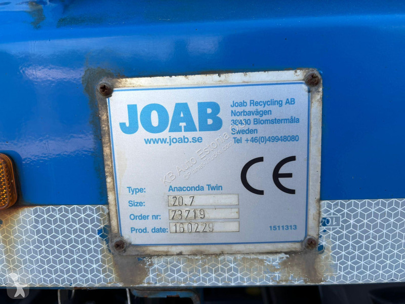 Engin de voirie Volvo 320 6x2*4 Joab Anaconda...