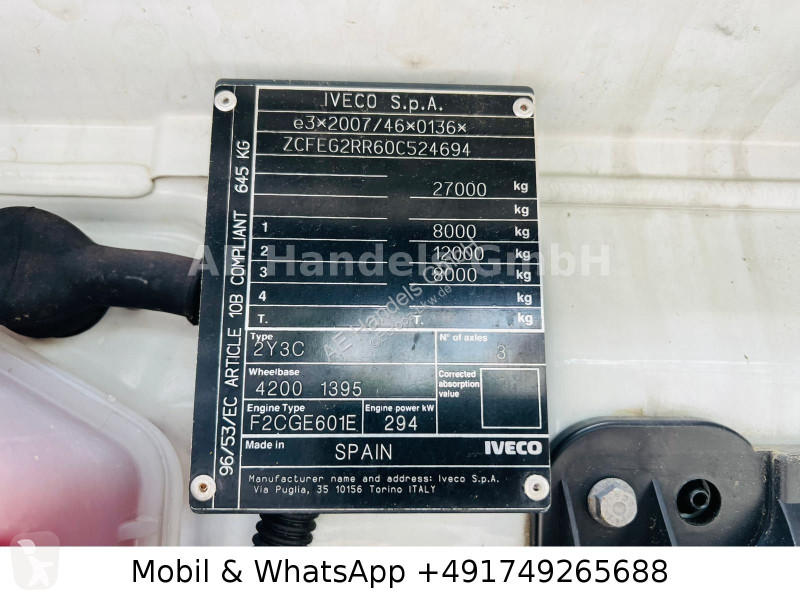 آلة لصيانة الطرق Iveco S-Way 400 CNG*Faun...