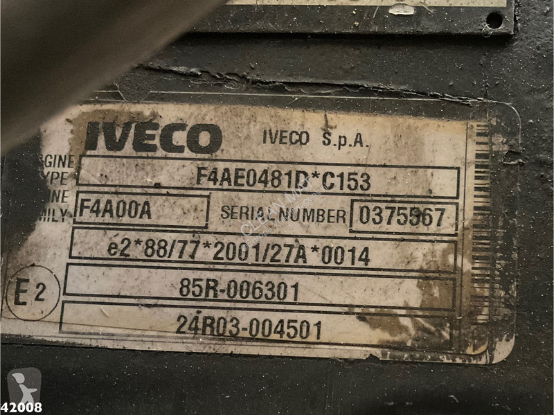 آلة لصيانة الطرق DAF FA  230 Johnston VT 650