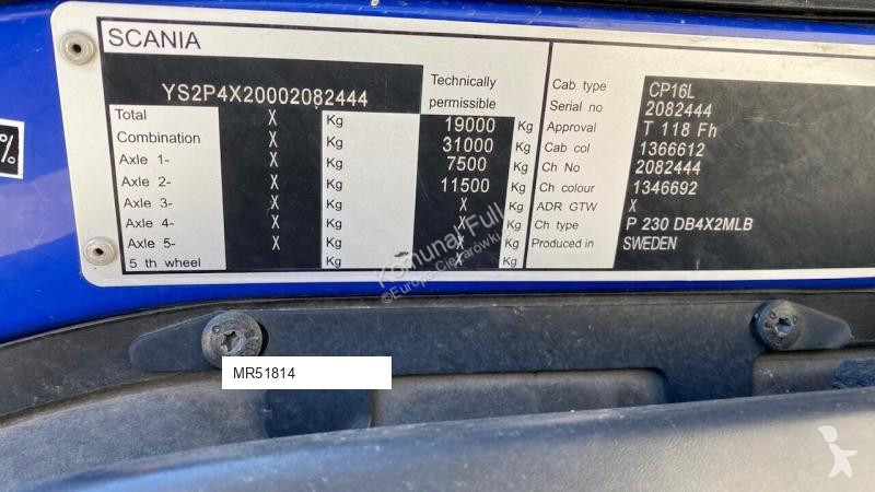 Engin de voirie Scania KG-2B
