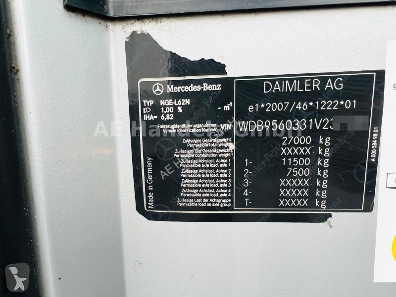 آلة لصيانة الطرق Mercedes 2630 LowEntry LL FAUN...