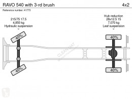 Voir les photos Engin de voirie Ravo 540 with 3-rd brush