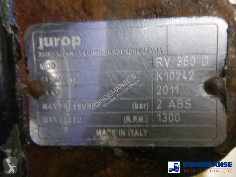 Gemeentevoertuig  Vacuum tank alu 30 m3 / 1...