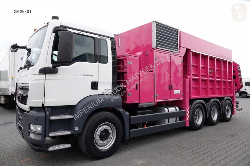 Vägmaskiner MAN TGS 35.480 / 8X4 / ASENIZACYJNY...
