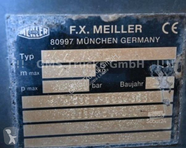 Kamion Mercedes 2645 / 6X4 /Blatt/Manual/...