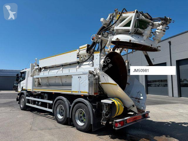 آلة لصيانة الطرق  SCANIA P360 6x4 Hvidtved...