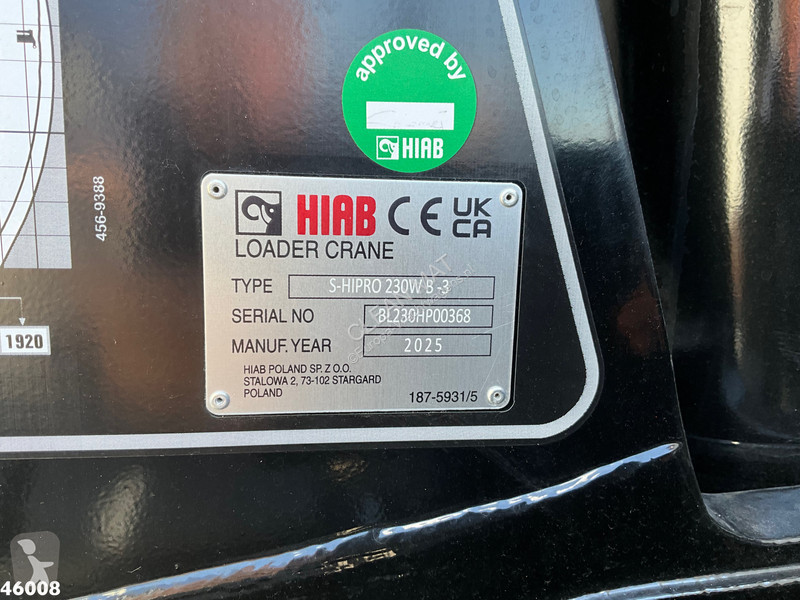 آلة لصيانة الطرق DAF N XD 220 Hiab 23 Tonmeter...