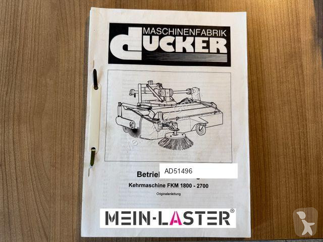 آلة لصيانة الطرق Unimog Dücker FKM 2400...