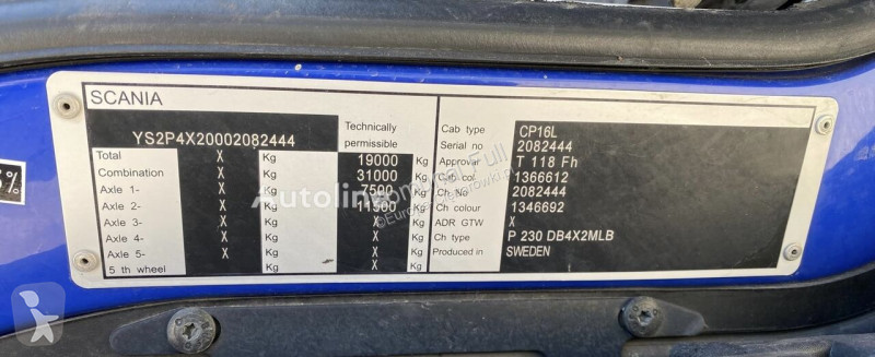 Engin de voirie Scania KG-2B