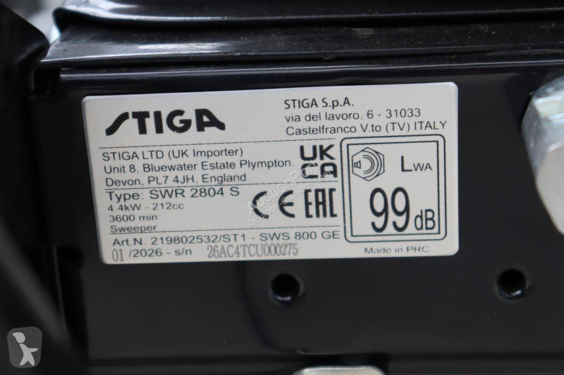 Vehículo de limpieza viaria  SWS 800 GE