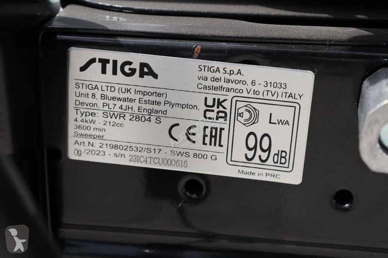 Vehículo de limpieza viaria  SWS 800 G