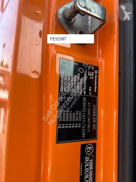 Vehículo de limpieza viaria Mercedes VMF 110EGH