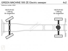 Zobaczyć zdjęcia Komunalne Green Machine 500 ZE Electric sweeper