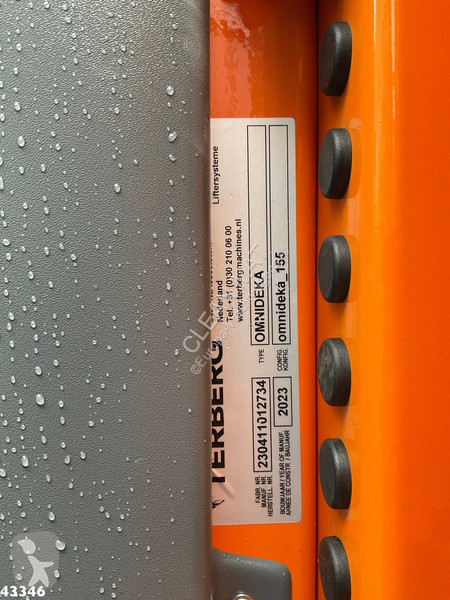 Silniční stroje Mercedes 2533 Terberg RosRoca 21m³