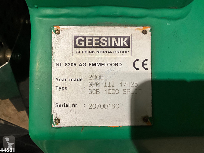 Vägmaskiner DAF FAG CF 250 Euro 5 Geesink 17m³