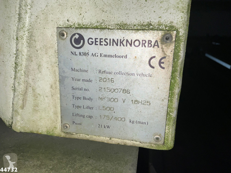 Silniční stroje Mercedes 2630 Euro 6 CNG Norba...