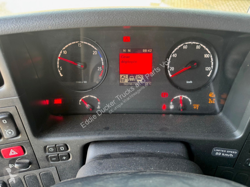Engin de voirie Scania 360 8X2 EURO 5 HIAB 144E-4